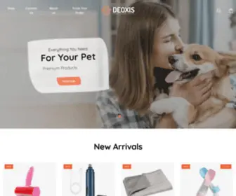 Deoxis.com(Deoxis Pets Store) Screenshot