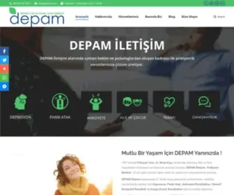 Depam.com(DEPAM İletişim Psikiyatri Merkezi) Screenshot