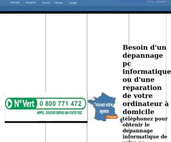 Depannage-Informatique-A-Domicile.fr(Depannage) Screenshot