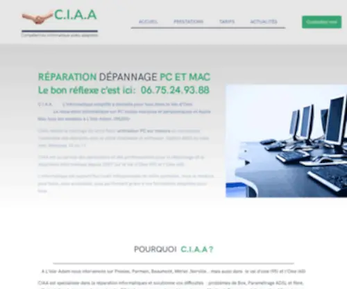 Depannage-Reparation-Informatique.fr(ACCUEIL) Screenshot