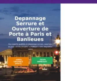 Depannageplus.paris(Depannage) Screenshot