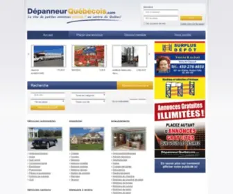 Depanneurquebecois.com(Petites annonces classées gratuites au Québec) Screenshot