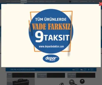 Depardedektorshop.com(Dedektör) Screenshot