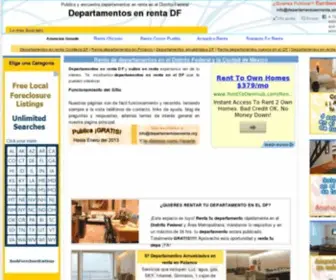 Departamentos-EN-Renta-DF.com.mx(Departamentos en renta df) Screenshot