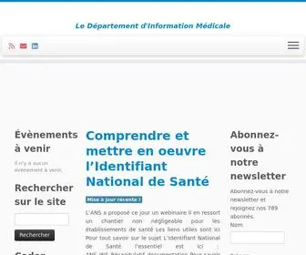 Departement-Information-Medicale.com(Le DIM) Screenshot