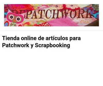 Depatchwork.org(Tienda online de art) Screenshot