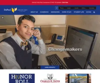 Depaulcristorey.org(DePaul Cristo Rey High School) Screenshot