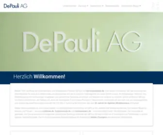 Depauli.com(Der Online) Screenshot