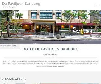 Depaviljoen.com(De Paviljoen Bandung) Screenshot