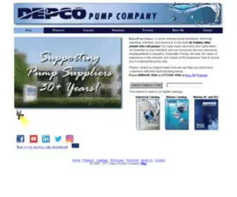 Depcopump.com(Depco Pump Company) Screenshot