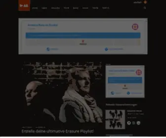 Depechemode.de(Hier erfährst Du alles über Depeche Mode) Screenshot