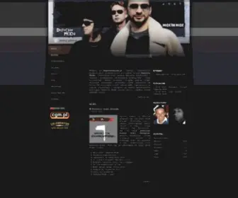 Depechemode.pl(Polska Strona o Depeche Mode) Screenshot