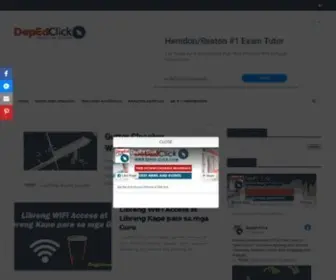 Deped-Click.com(DepEd Click) Screenshot