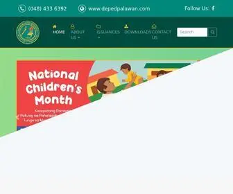 Depedpalawan.com(DepEd Palawan) Screenshot