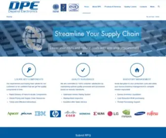 Depend-Ele.com(Depend) Screenshot