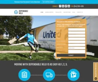 Dependablerelo.com(Moving with Dependable Relo) Screenshot