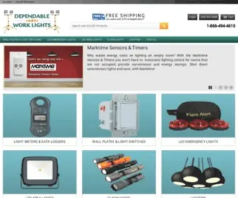 Dependableworklights.com(Dependable Work Lights) Screenshot