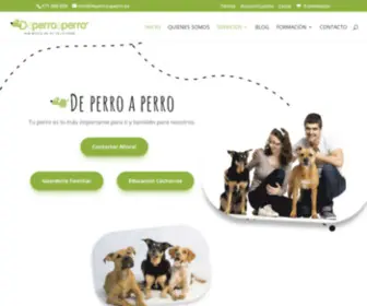 Deperroaperro.com(De perro a perro) Screenshot