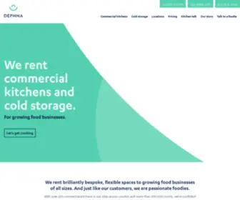 Dephna.com(Rent a Kitchen) Screenshot