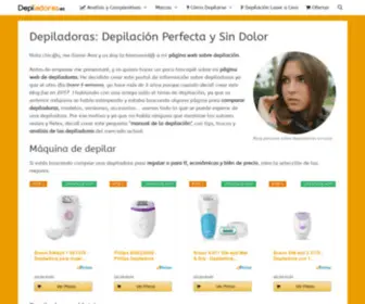 Depiladoras.es(▷ Depiladoras) Screenshot