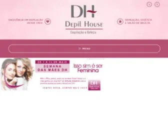 Depilhouse.com.br(DEPIL HOUSE • Viva a essência da sua beleza) Screenshot