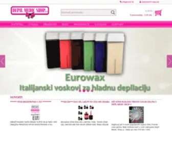 Depilshop.rs(Kozmetika za salone) Screenshot