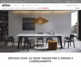 Deplain.com(Design Store) Screenshot