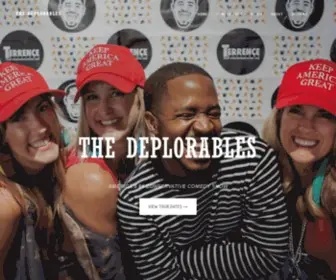 Deplorableshow.com(THE DEPLORABLES) Screenshot