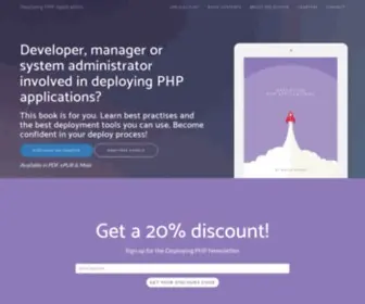 Deployingphpapplications.com(Deploying PHP Applications) Screenshot