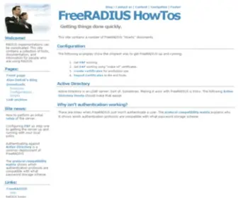 Deployingradius.com(Deploying RADIUS) Screenshot