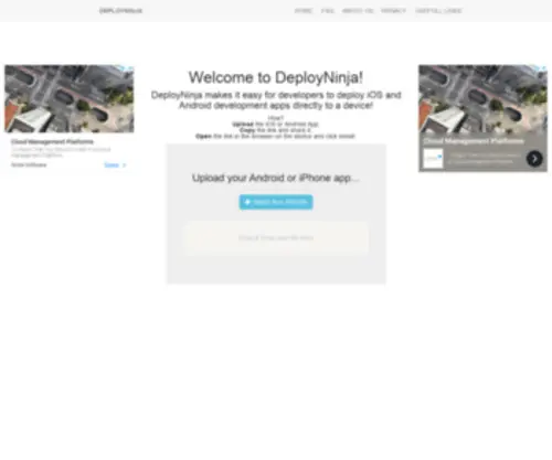 Deployninja.com(IOS) Screenshot