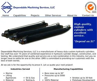 Depmac.com(Dependable Machining Services) Screenshot