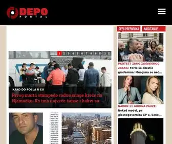Depo.ba(DEPO Portal) Screenshot