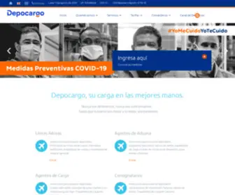 Depocargo.cl(Depocargo-inicio) Screenshot