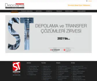 Depolamacozumleri.com(Depolama ve Transfer Çözümleri Zirvesi) Screenshot