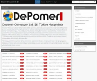 Depomer.com(Hoşgeldiniz Depomer Otomasyon Ltd) Screenshot