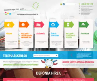 Deponia.hu(Friss hírek) Screenshot