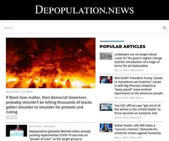 Depopulation.news(Depopulation News) Screenshot