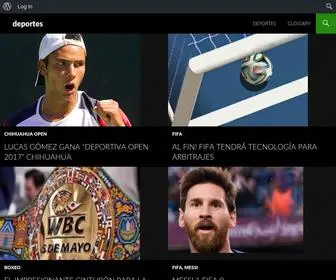 Deporte.com(Futbol beisbol box tenis basketbol) Screenshot