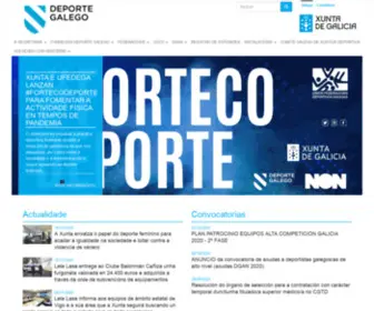 Deportegalego.es(Deporte Galego) Screenshot