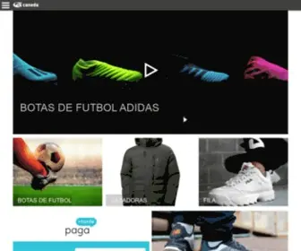 Deportescaneda.com(Deportes Caneda) Screenshot