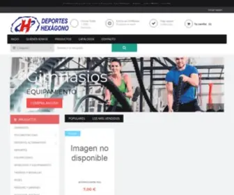 Deporteshexagono.com(Deportes Hexágono Mérida) Screenshot