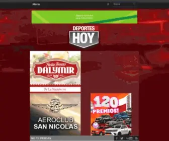 Deporteshoy.com.ar(Deportes Hoy) Screenshot