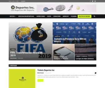 Deportesinc.com(Deportes Inc) Screenshot