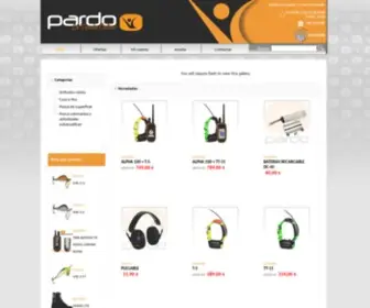 Deportespardo.es(Tienda online) Screenshot