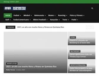 Deportesquintanaroo.com.mx(Deportes Quintana Roo) Screenshot