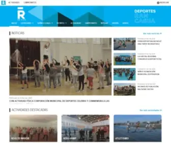 Deportesrancagua.cl(Deporte Rancagua) Screenshot