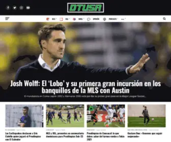 Deportetotalusa.com(Cobertura en español del fútbol en los Estados Unidos) Screenshot