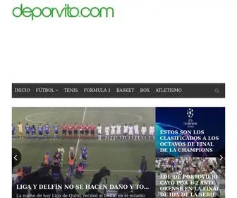 Deporvito.com(Home) Screenshot