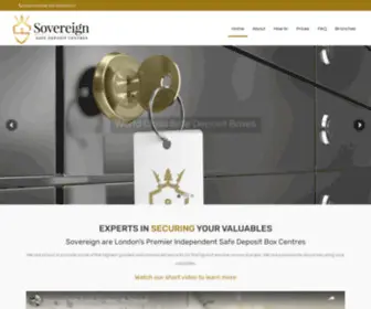 Depositcentres.co.uk(World Class Safe Deposit Boxes) Screenshot